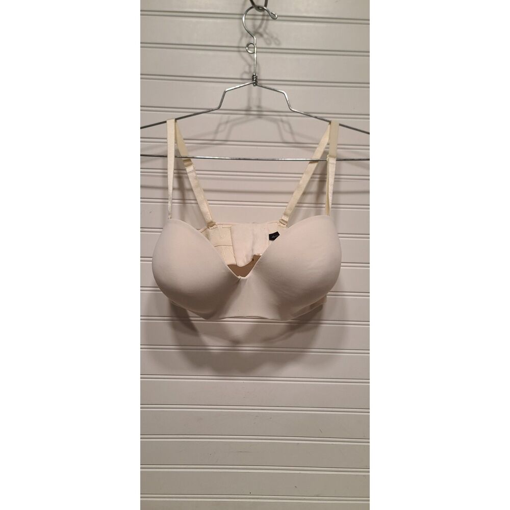 Ambrielle Full Figure Light Yellow Underwire Bra Size 38D NWOT RN# 93677